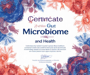 Certyfikat z zakresu mikrobiomu jelitowego i jego wpływu na zdrowie